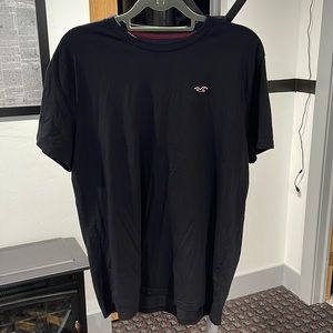 Hollister T-Shirt Black Mens XL Like New